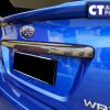 Dry Carbon Rear Trunk Trim Cover For 14-19 Subaru WRX STI V1 Premium-10568