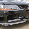 RALLIART Style Carbon Front Bumper Lip for 06-08 Mitsubishi Lancer EVO 9 EVO IX-11324