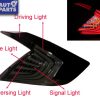 Smoked LED Tail Rear Light for 16-19 Honda Civic MK10 FK Sedan 4D-10314