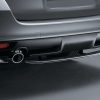 STI Style ABS Rear Bumper Diffuser (Silver) For 14-18 Subaru Levorg WAGON -10451