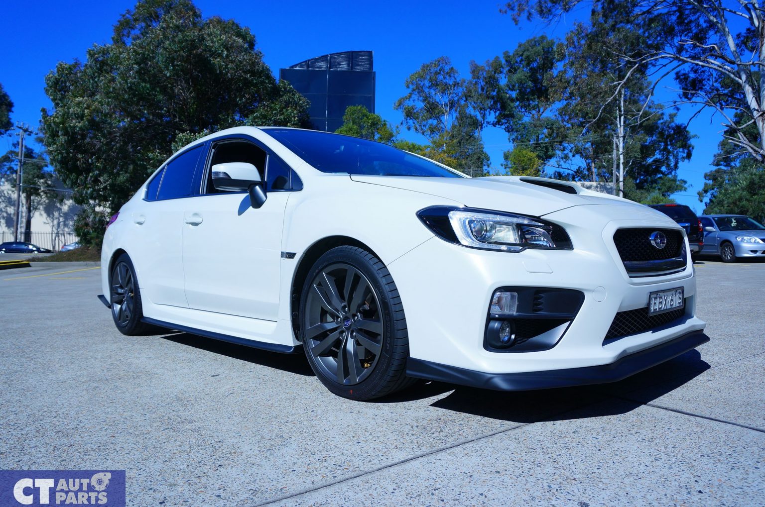 VARIS Style Front Bumper Lip for 2014-2017 SUBARU WRX STI V1 Premium