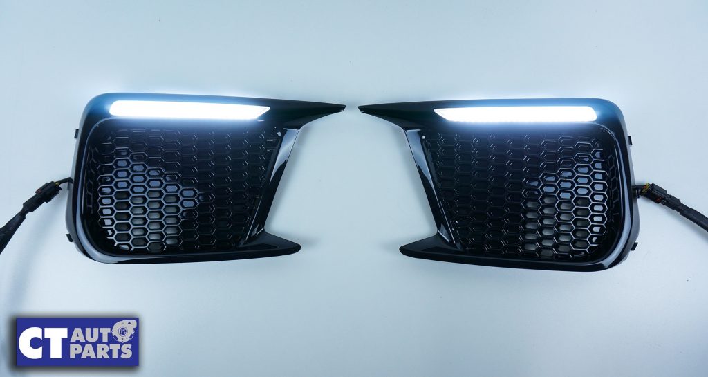 JDM DRL / Sequential Turn Signal Fog Light Bezels MY18-19 SUBARU WRX STI/SPEC.R-10726