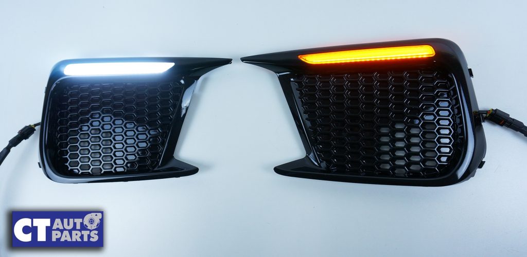 JDM DRL / Sequential Turn Signal Fog Light Bezels MY18-19 SUBARU WRX STI/SPEC.R-10727