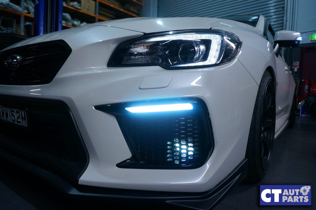 JDM DRL / Sequential Turn Signal Fog Light Bezels MY18-19 SUBARU WRX STI/SPEC.R-10808