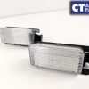 Xenon White 24 SMD LED License Plate Light for 08-17 Nissan Skyline GTR R35 VQ38-0