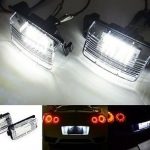 Xenon White 24 SMD LED License Plate Light for 08-17 Nissan Skyline GTR R35 VQ38-10776