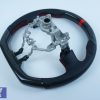 CARBON Fibre LEATHER Steering Wheel Red Line+Stitching for 12-16 TOYOTA 86 Subaru BRZ-11113