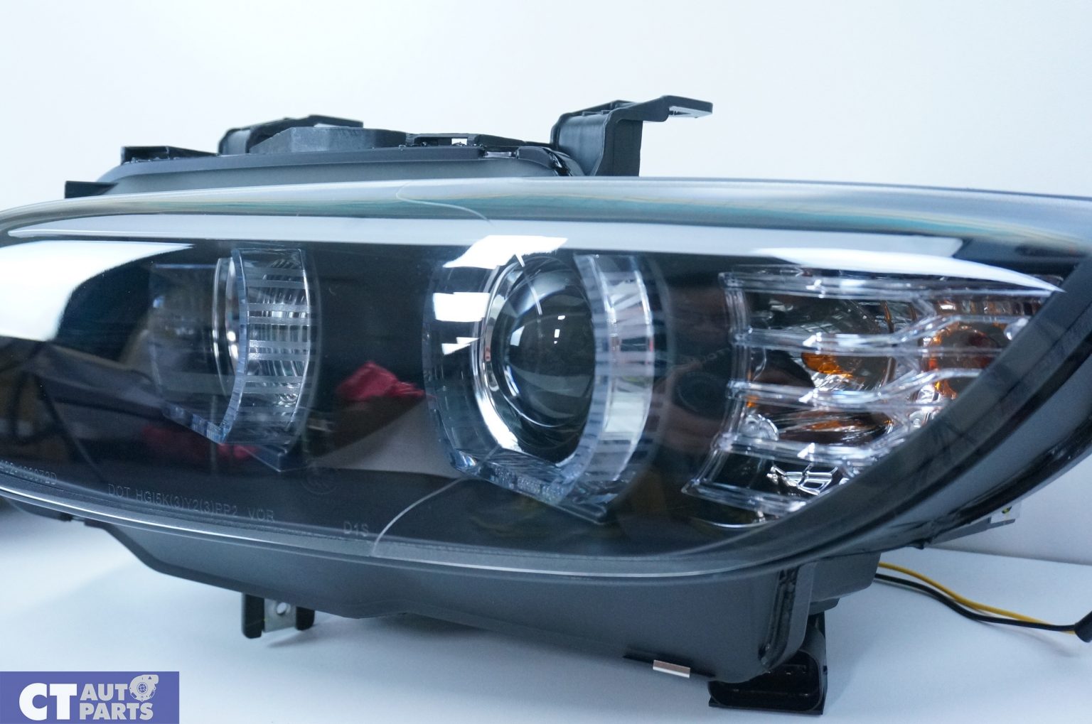BMW M3 M4 Style LED DRL Projector Head Lights for 0609 BMW E92 E93 Pre LCI 3 Series CT AutoParts