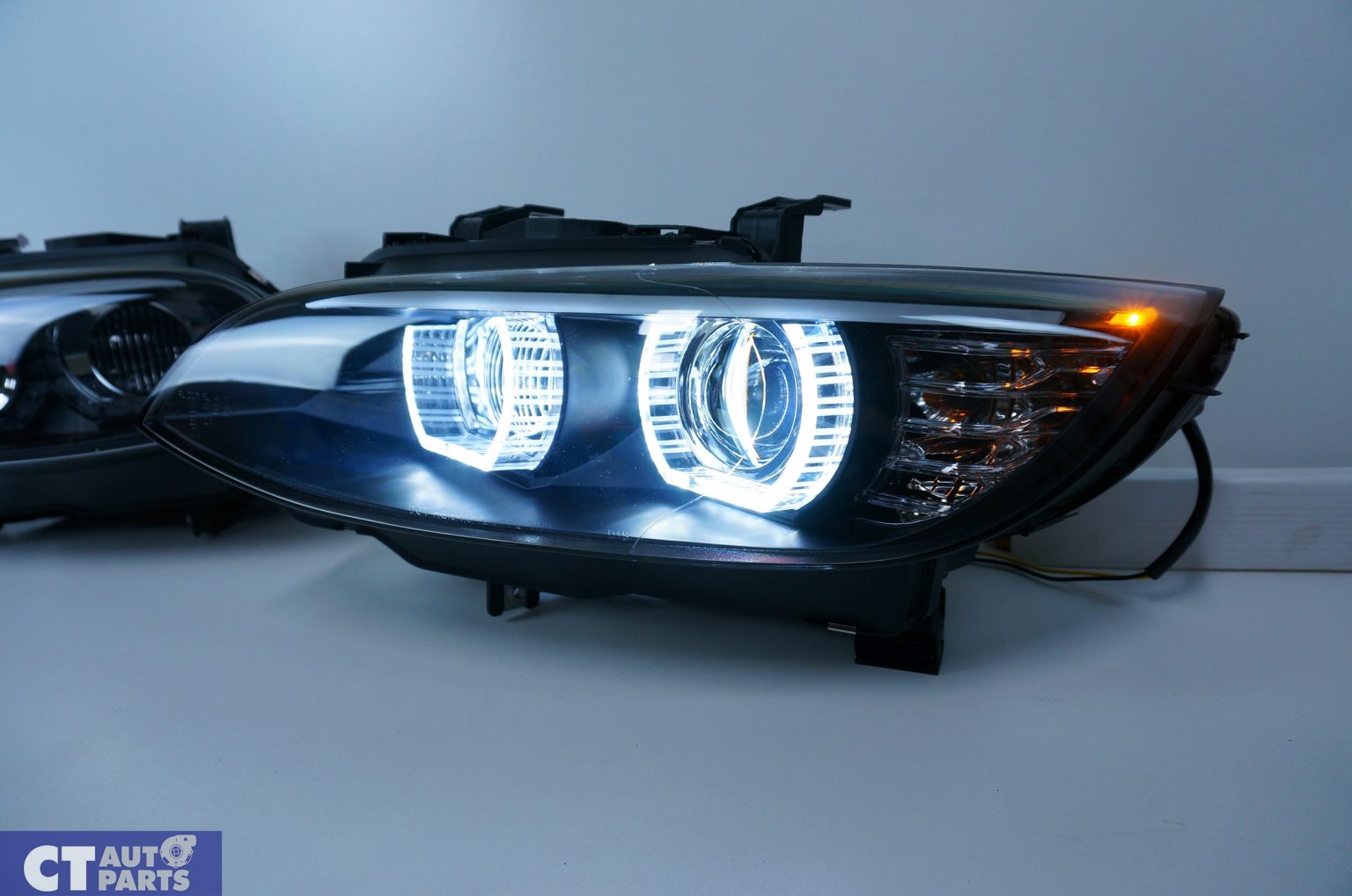 BMW M3 M4 Style LED DRL Projector Head Lights for 0609 BMW E92 E93 Pre