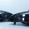 Black 3D Dual LED DRL Projector Head Lights for 07-10 BMW X5 E70 Pre LCI -11300