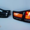 Smoked LED Sequential Indicators Tail lights for 04-09 Lexus RX330 RX350 RH400H-0