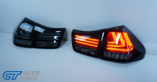 Smoked LED Sequential Indicators Tail lights for 04-09 Lexus RX330 RX350 RH400H-0