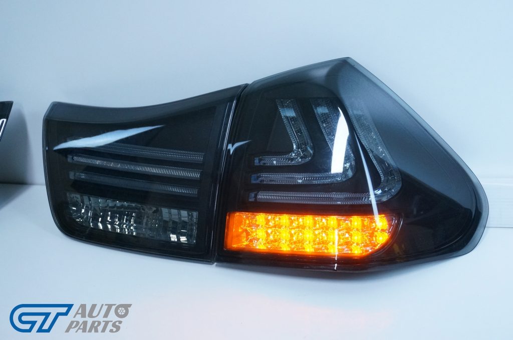 Smoked LED Sequential Indicators Tail lights for 04-09 Lexus RX330 RX350 RH400H-11403