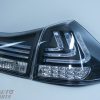 Black LED Sequential Indicators Tail lights for 04-09 Lexus RX330 RX350 RH400H-11396