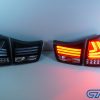 Black LED Sequential Indicators Tail lights for 04-09 Lexus RX330 RX350 RH400H-11398