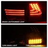 Black LED Sequential Indicators Tail lights for 04-09 Lexus RX330 RX350 RH400H-11224