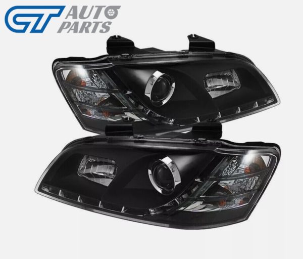 DRL LED Projector Headlights for 06-10 Holden Commodore VE HSV SV8 S1 Head lights