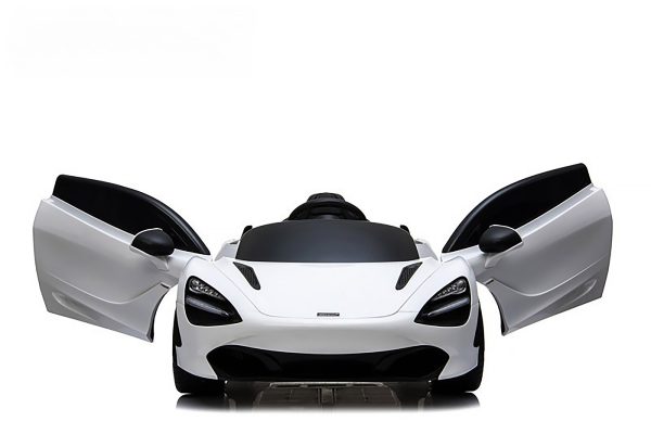 Licensed Mclaren 720S 12 Volt Painted Metallic Solica White Parent Remote Ride On CAR