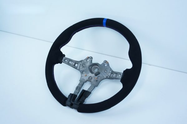M Performance Style Alcantara Racing Steering Wheelfor BMW M3 M4 F80 F82 Competition Pure CS