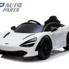 Licensed Mclaren 720S 12 Volt Painted Metallic Solica White Parent Remote Ride On CAR-11662