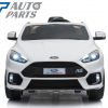 Licensed Ford Focus RS Kid Toy Rid on Car Remote Control Bluetooth White-11761