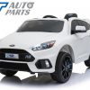 Licensed Ford Focus RS Kid Toy Rid on Car Remote Control Bluetooth White-11762