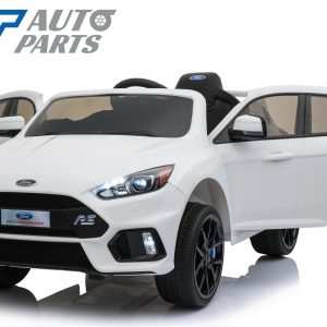 Licensed Ford Focus RS Kid Toy Rid on Car Remote Control Bluetooth White-0
