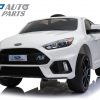 Licensed Ford Focus RS Kid Toy Rid on Car Remote Control Bluetooth White-11766