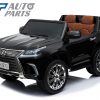 Official Licensed Lexus LX570 Ride On Car for Kids 2 Seats Black 4x4-14297