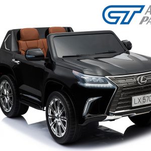 Official Licensed Lexus LX570 Ride On Car for Kids 2 Seats Black 4x4-0