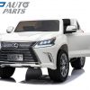 Official Licensed Lexus LX570 Ride On Car for Kids 2 Seats White 4x4-0