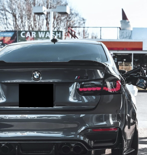 Smoke 3D OLED Sequential Tail Lights For 2012-2018 BMW F30 F35 F80 M3 taillights