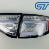 Clear LED 3D Dynamic Indicator Tail light for 08-13 Subaru Impreza WRX RS STI-0
