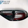 Black (Red Bar) LED Tail light Dynamic Signal for 08-13 Subaru Impreza WRX RS STI -12259