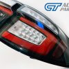 Black (Red Bar) LED Tail light Dynamic Signal for 08-13 Subaru Impreza WRX RS STI -12261