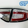Clear (Red Bar) LED 3D Dynamic Indicator Tail light for 08-13 Subaru Impreza WRX RS STI-0