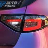 3D Dynamic Indicator Smoke LED Tail light for 08-13 Subaru Impreza WRX RS STI -12118