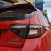 Black (Red Bar) LED Tail light Dynamic Signal for 08-13 Subaru Impreza WRX RS STI -12344