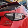 Black 3D LED Tail light Dynamic Signal for 08-13 Subaru Impreza WRX RS STI -0