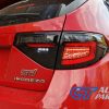 Black Edition R Dynamic Indicator LED Tail light for 08-13 Subaru Impreza WRX RS STI -12357