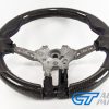 M Performance Style CARBON Leather Steering Wheel for BMW M3 M4 F80 F80 Competition Pure CS -0