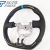 CARBON Fibre LEATHER Steering Wheel Blue Line+Stitching for 12-16 TOYOTA 86 Subaru BRZ-12702
