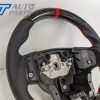 Carbon Fibre LEATHER Steering Wheel Red Line+Stitching for 2015-2019 Ford Ranger PX2 PX3 WildTrack Raptor-12606