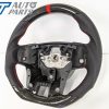 Carbon Fibre LEATHER Steering Wheel Red Line+Stitching for 2015-2019 Ford Ranger PX2 PX3 WildTrack Raptor-12609