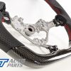 CARBON Fibre LEATHER Steering Wheel Red Line+Stitching for 17-19 TOYOTA 86 Subaru BRZ-12648