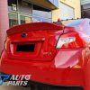 Rexpeed Style Duckbill ABS Trunk Spoiler For 14-19 Subaru WRX STI (C7P Lightning RED)-12906