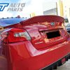 Rexpeed Style Duckbill ABS Trunk Spoiler For 14-19 Subaru WRX STI (C7P Lightning RED)-12900
