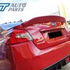 Rexpeed Style Duckbill ABS Trunk Spoiler For 14-19 Subaru WRX STI (C7P Lightning RED)-12901