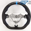 CARBON Fibre LEATHER Steering Wheel BLUE Line+Stitching for 17-19 TOYOTA 86 Subaru BRZ-0