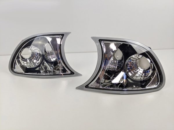 Clear Corner Signal indicator light for 01-02 BMW E46 3 Series 2D Coupe